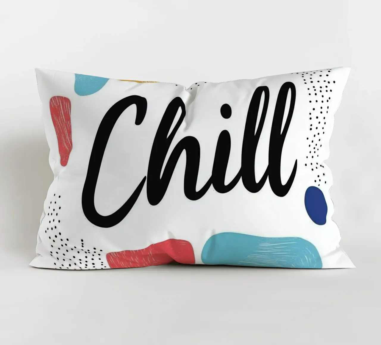 Chill - Design colorato e astratto cuscino da Art Typo Essentiel