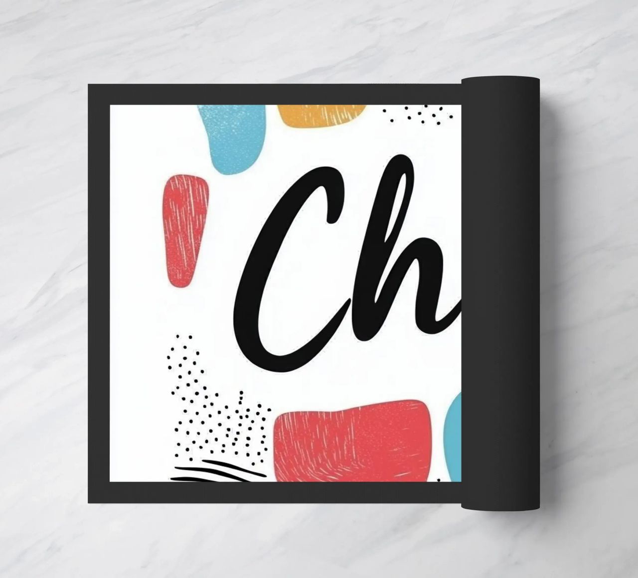 Chill - Design colorato e astratto zerbino da Art Typo Essentiel