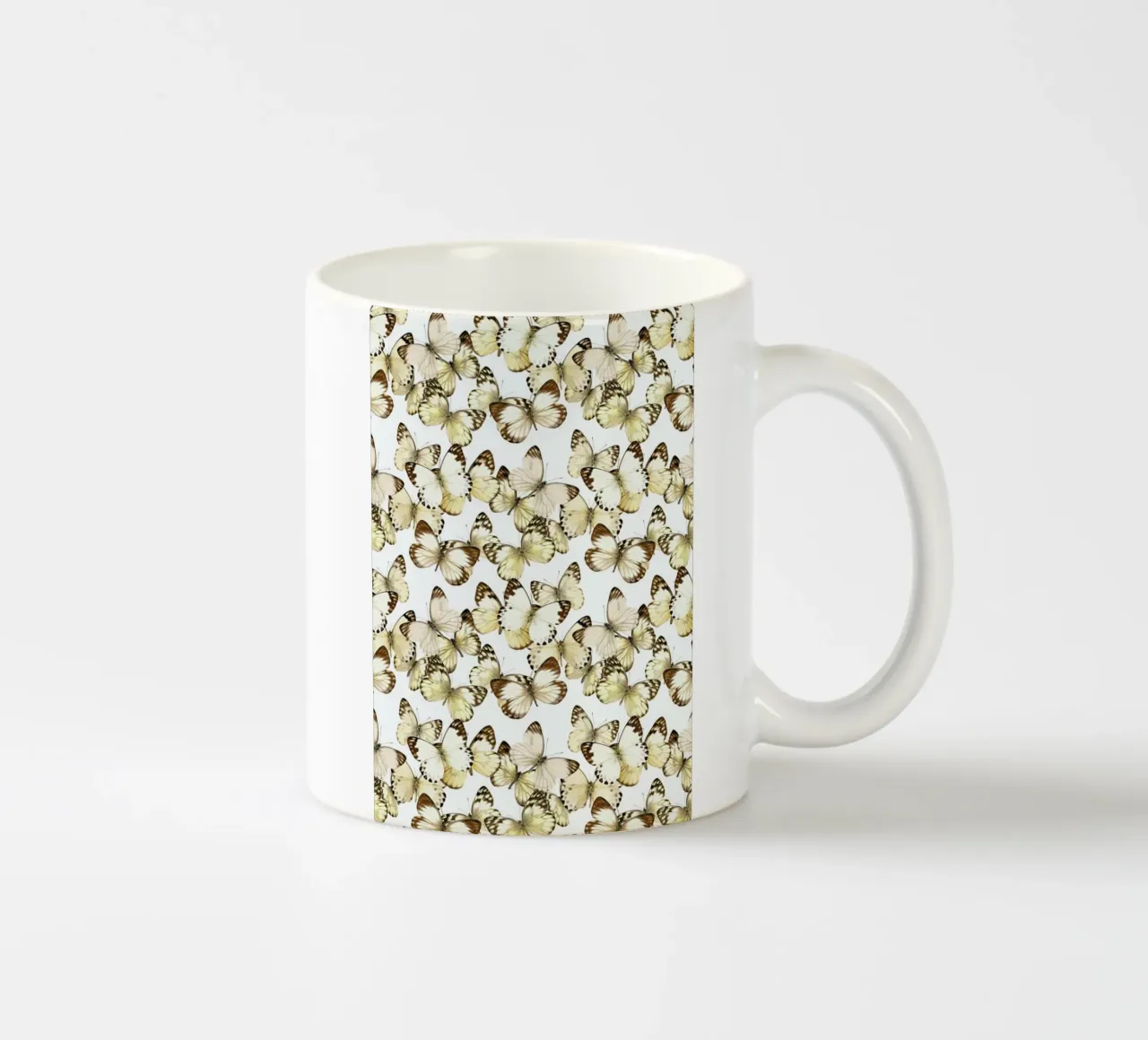 Butterflies tazza in ceramica da Curious Collections by Marielle Leenders