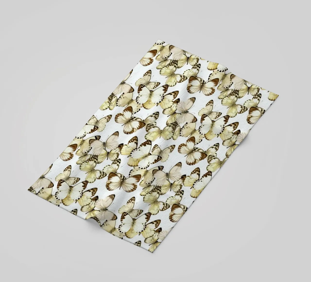 Butterflies strandhanddoek van Curious Collections by Marielle Leenders