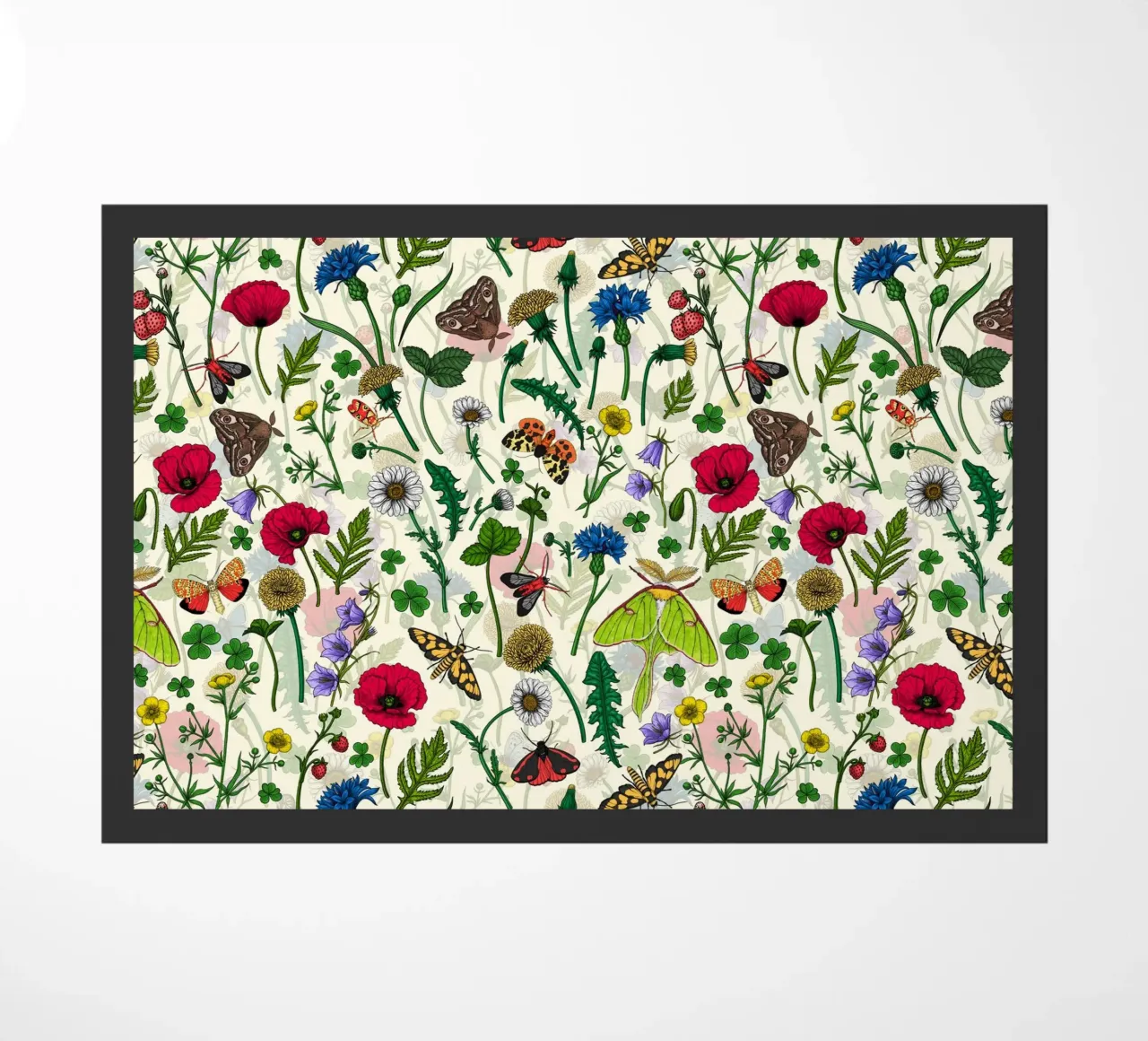Fiori selvatici e falene zerbino da Painted Nature
