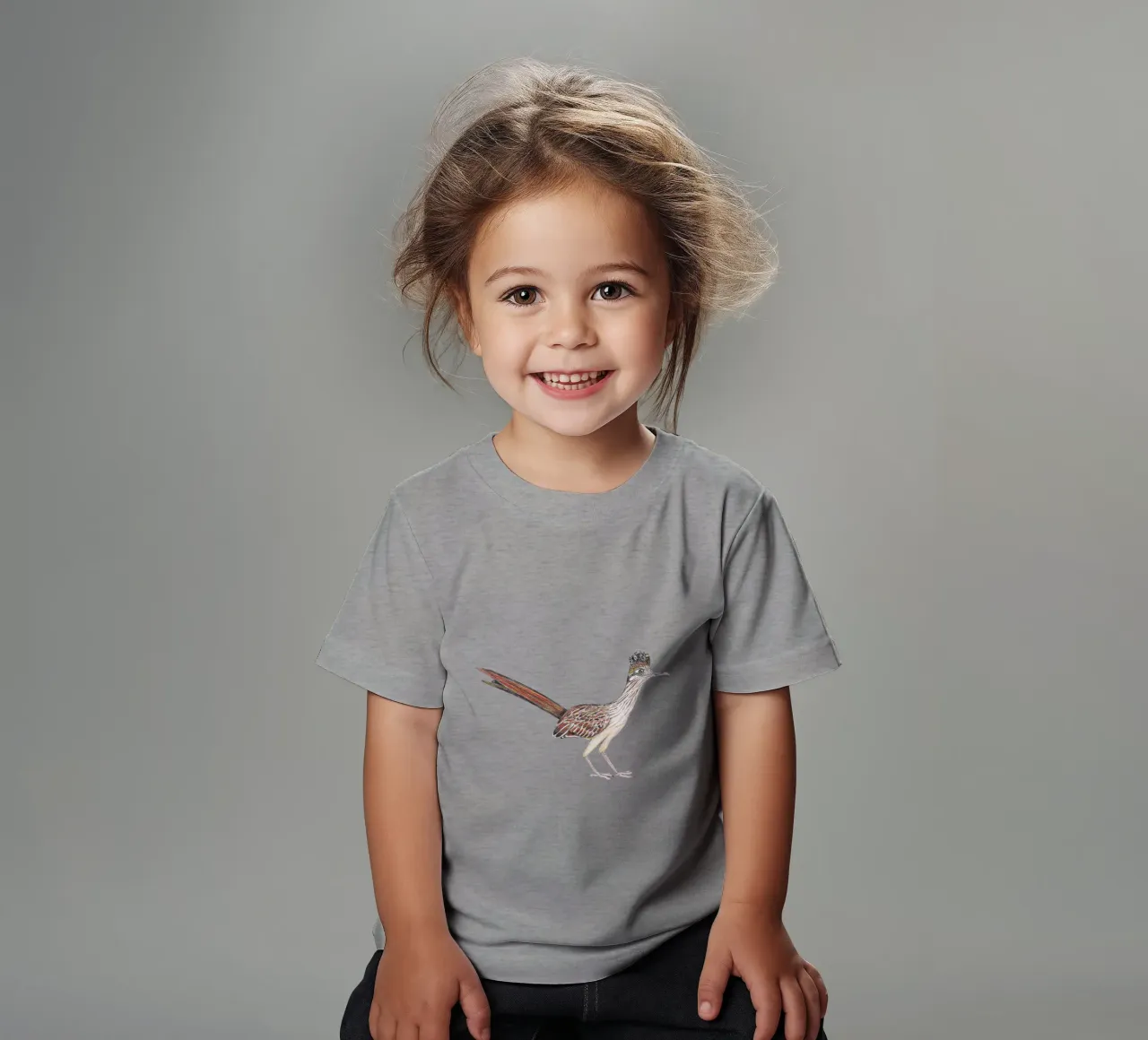 Roadrunner t-shirt bambini da BwiseLizzy