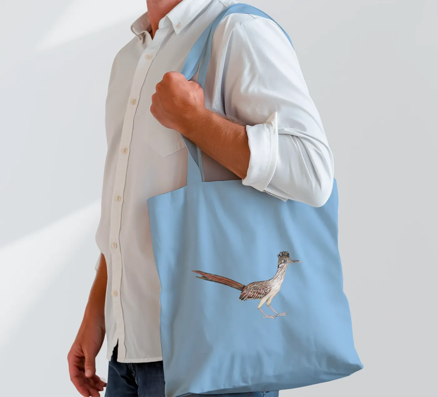 Roadrunner tote bag by BwiseLizzy