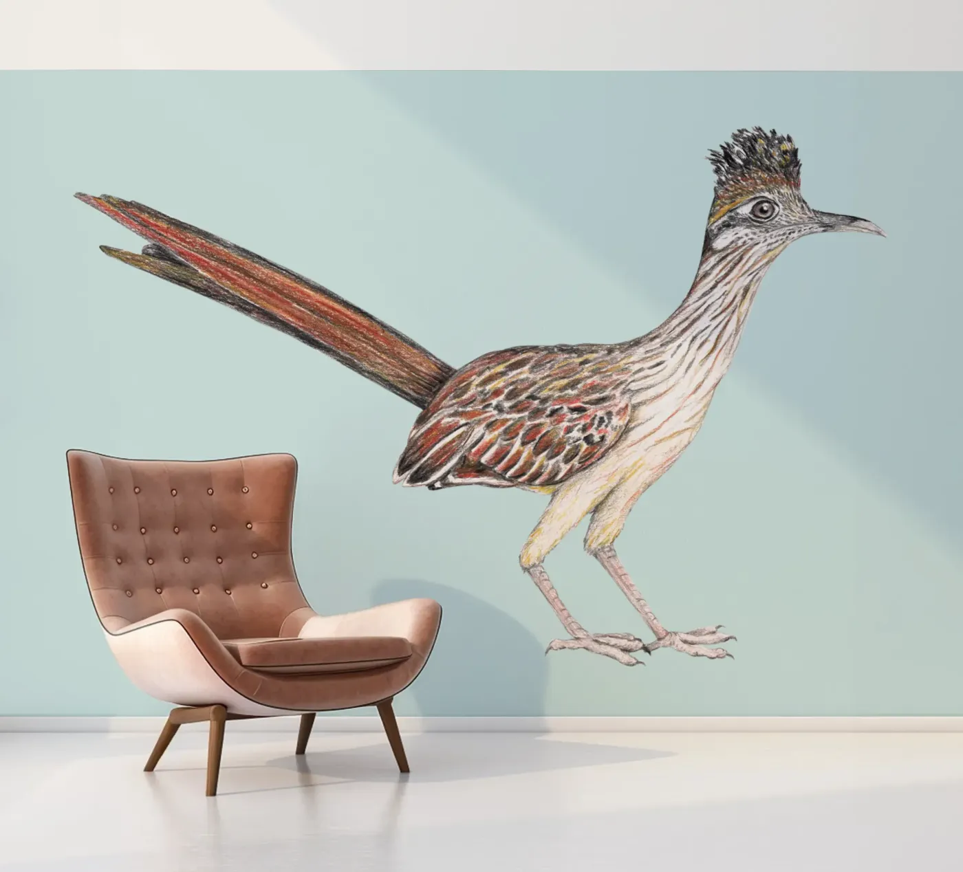 Roadrunner fotobehang van BwiseLizzy