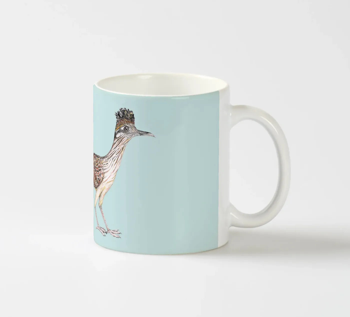 Roadrunner ceramic mug by BwiseLizzy