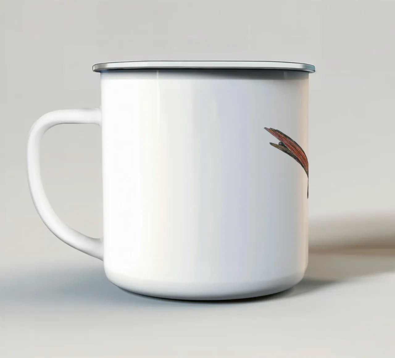 Roadrunner tazza in smalto da BwiseLizzy