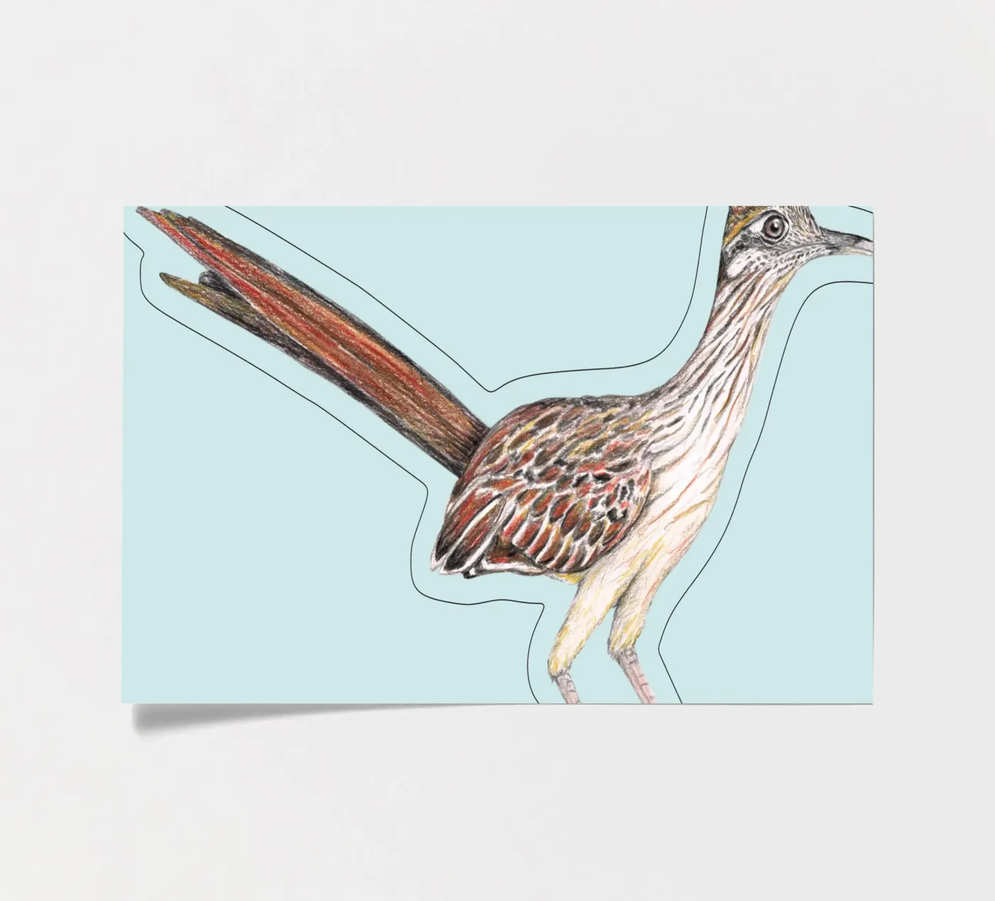 Roadrunner stickervel van BwiseLizzy