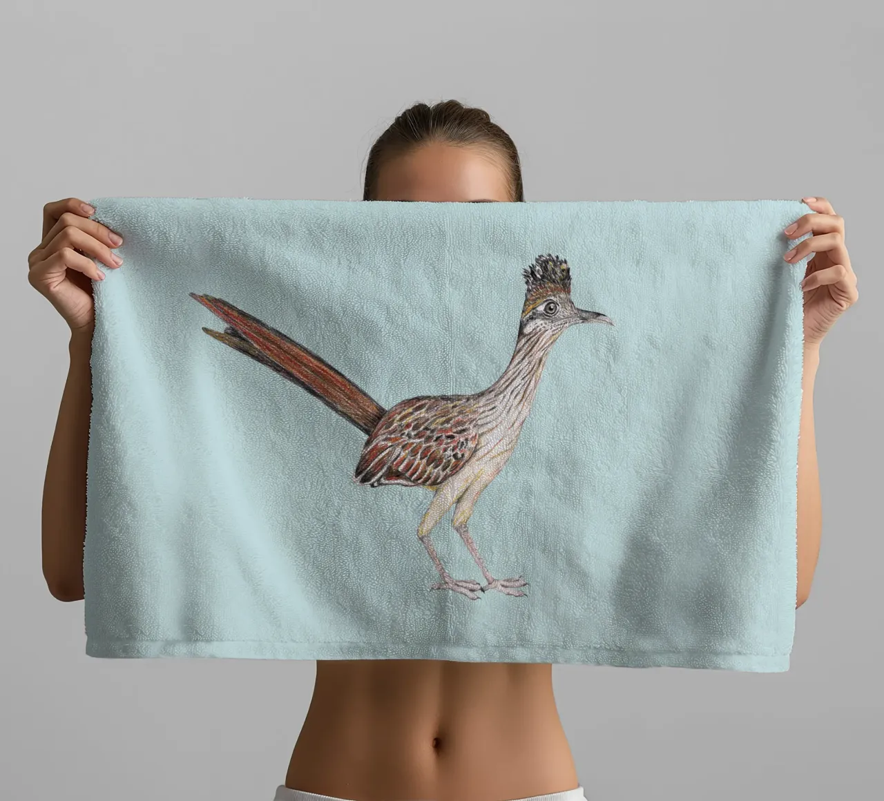 Roadrunner badhanddoek van BwiseLizzy