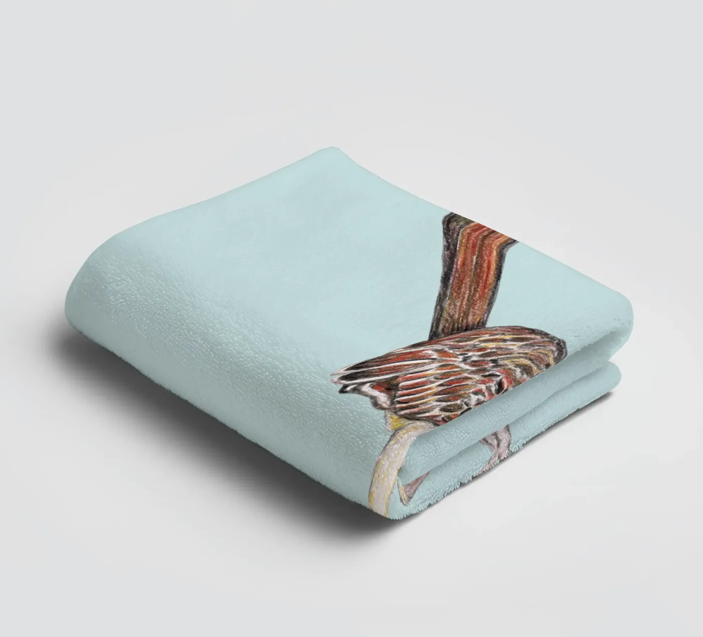 Roadrunner towel by BwiseLizzy