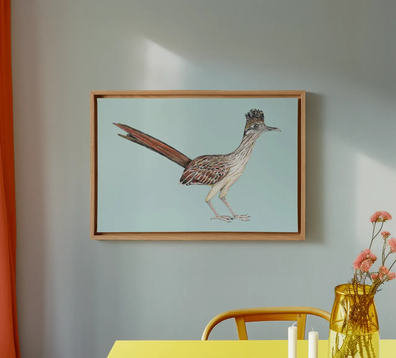 Roadrunner canvas by BwiseLizzy