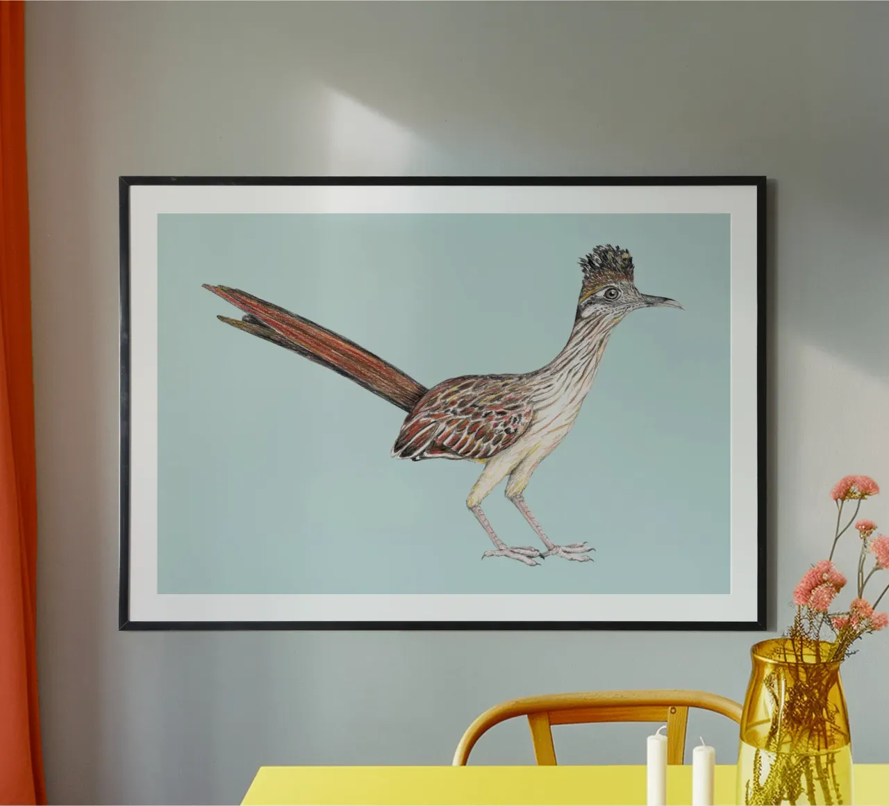 Roadrunner carta hahnemühle da BwiseLizzy
