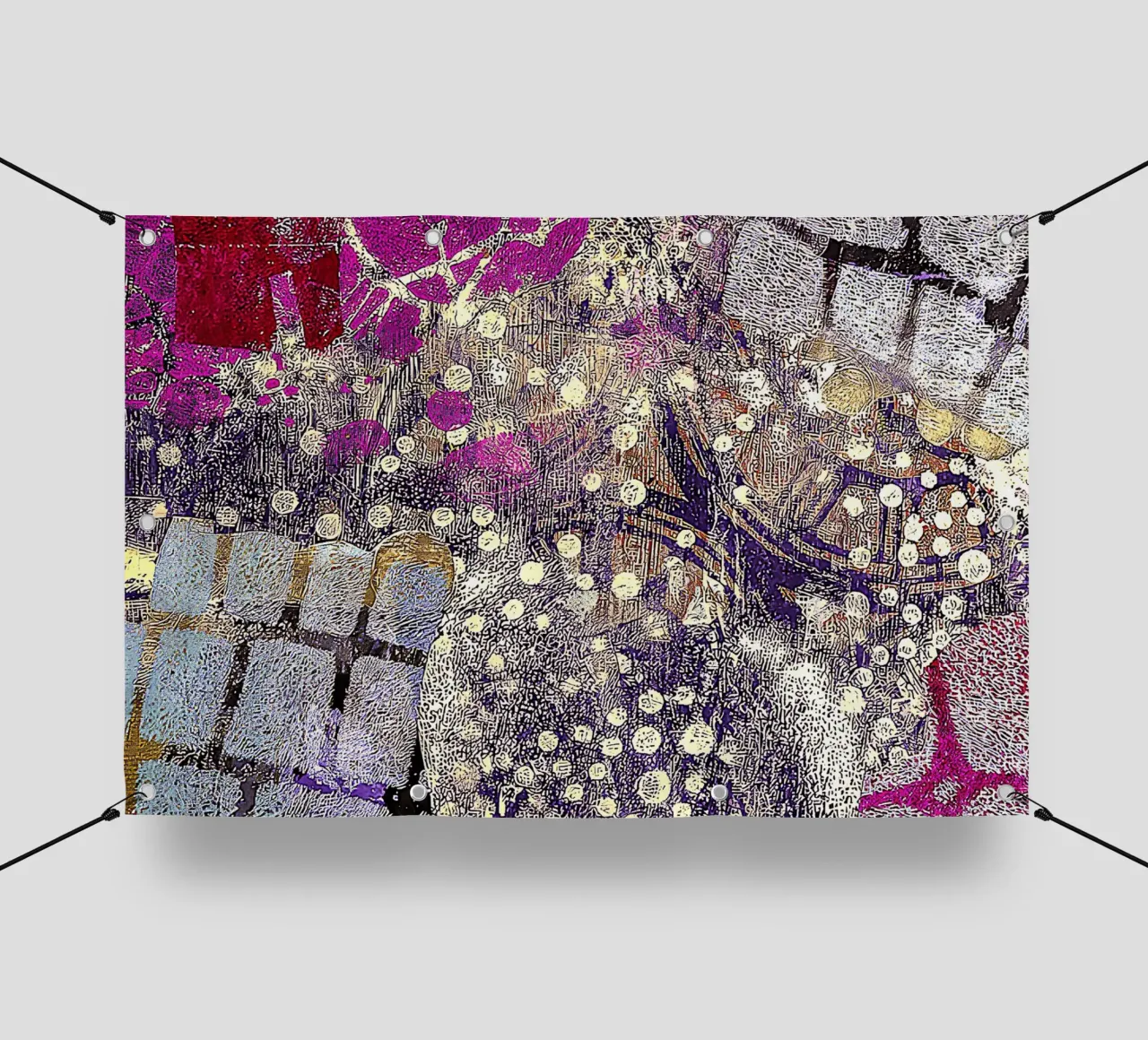 Magenta Dreams telo in pvc da Edenart