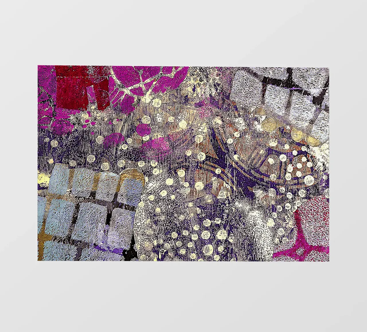 Magenta Dreams telo in pvc da Edenart