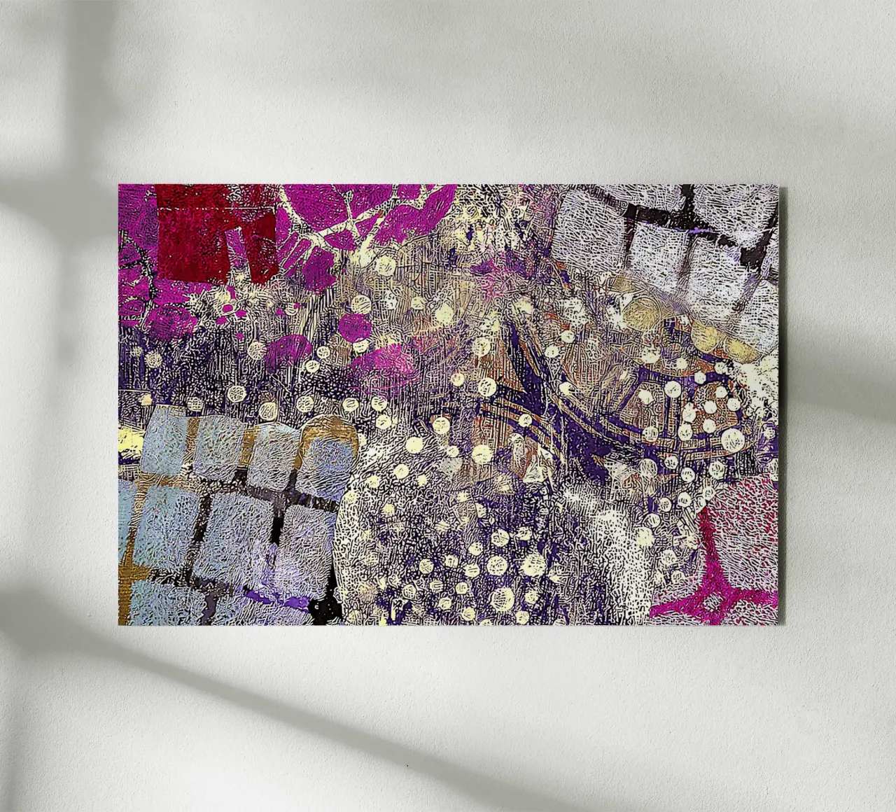 Magenta Dreams alluminio dibond da Edenart