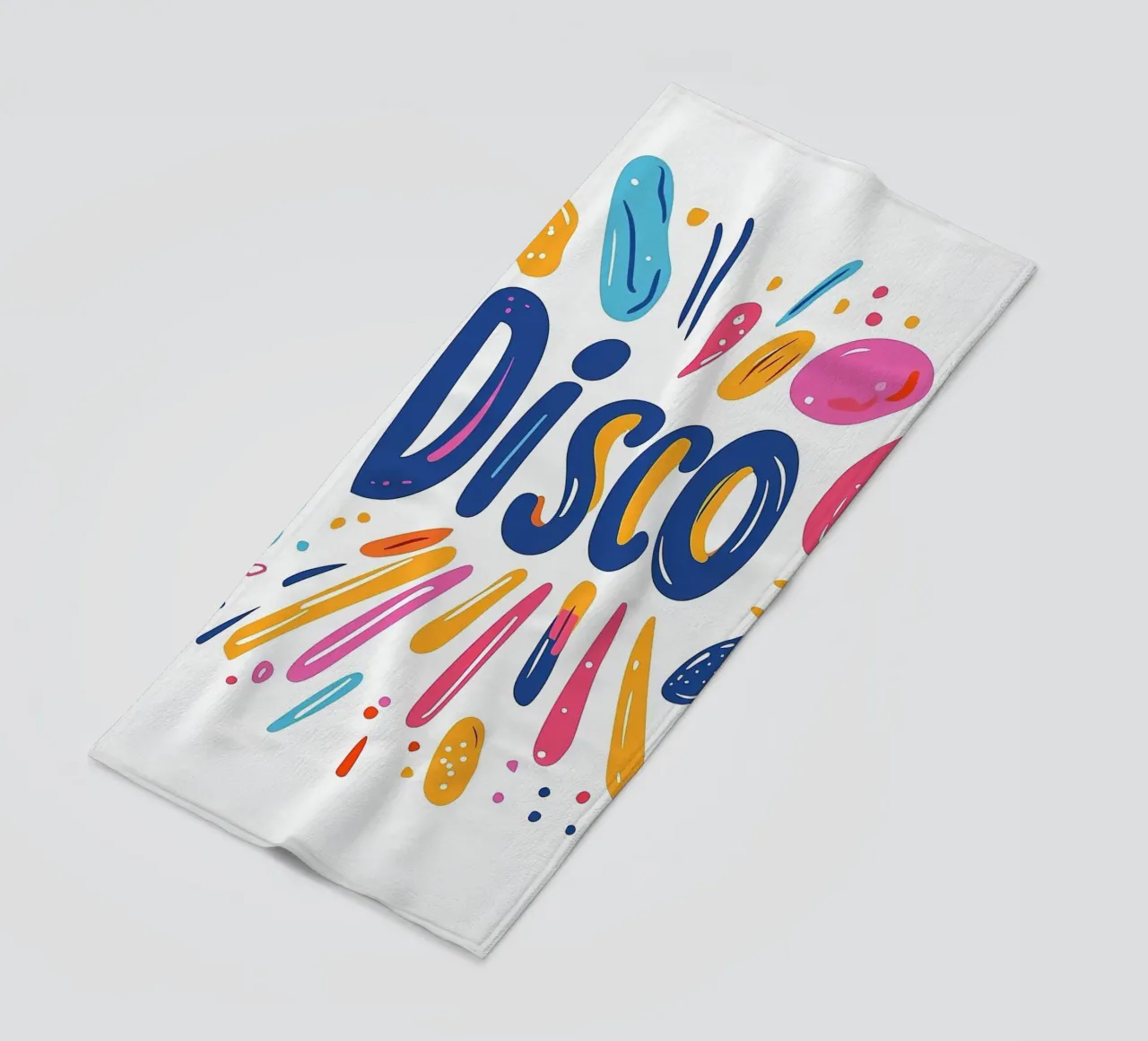 Disco Vibes telo mare da Art Typo Essentiel