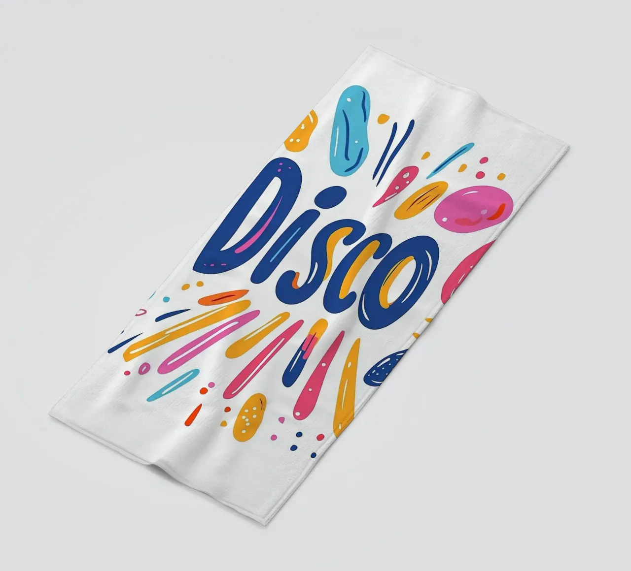 Disco Vibes telo mare da Art Typo Essentiel
