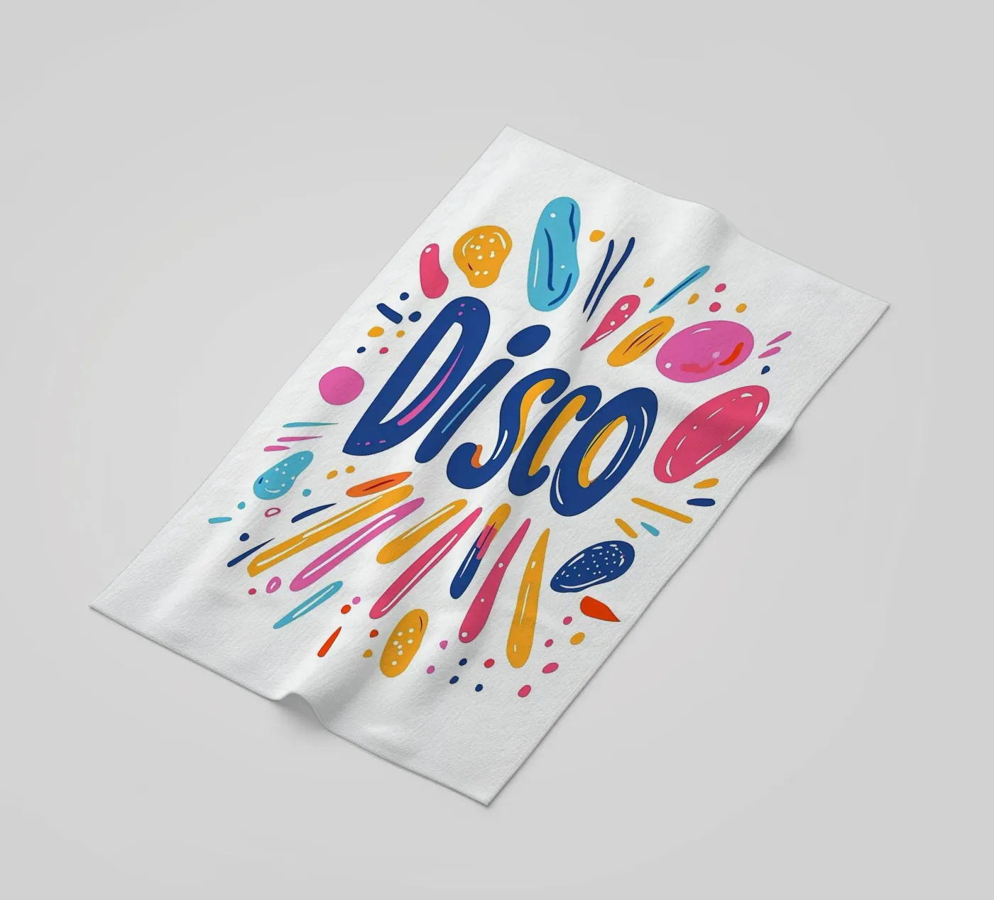 Disco Vibes telo mare da Art Typo Essentiel