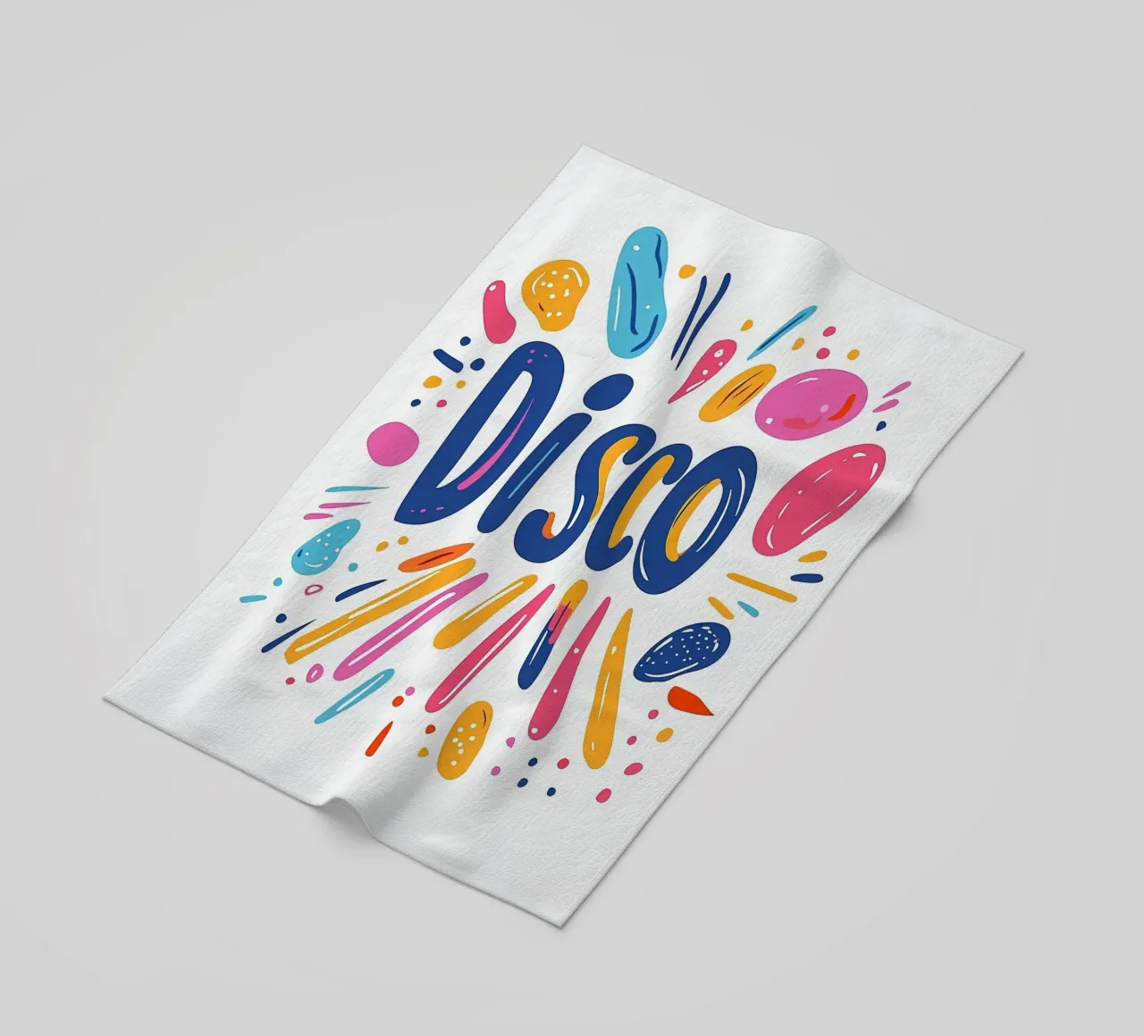 Disco Vibes telo mare da Art Typo Essentiel