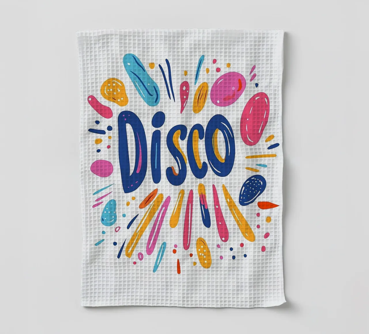 Disco Vibes canovaccio da cucina da Art Typo Essentiel