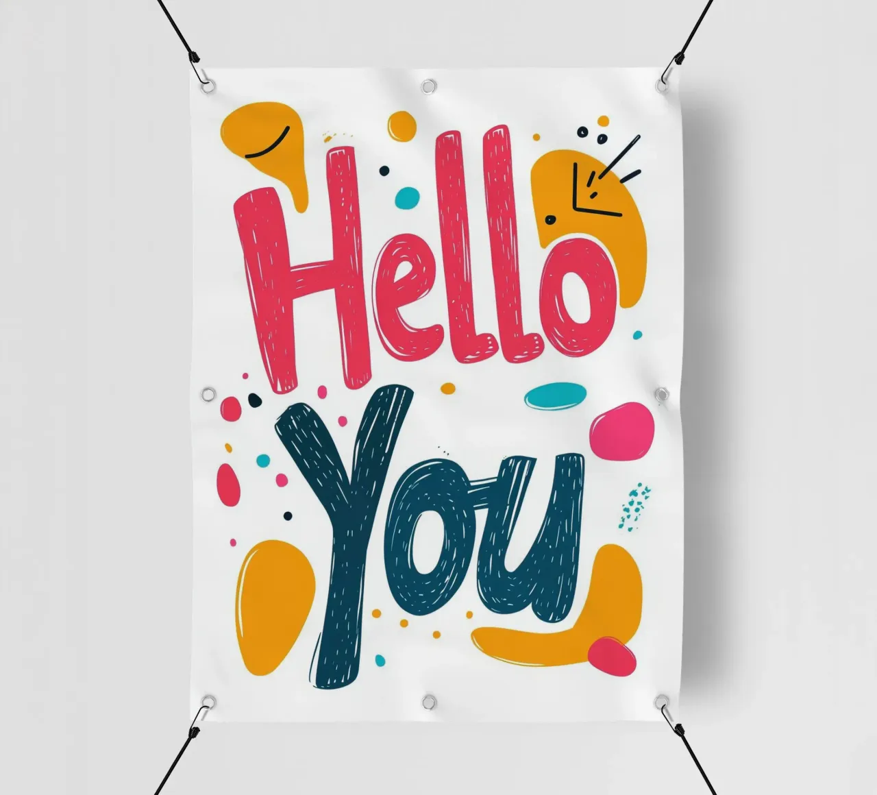 Hello You - 1 telo in pvc da Art Typo Essentiel