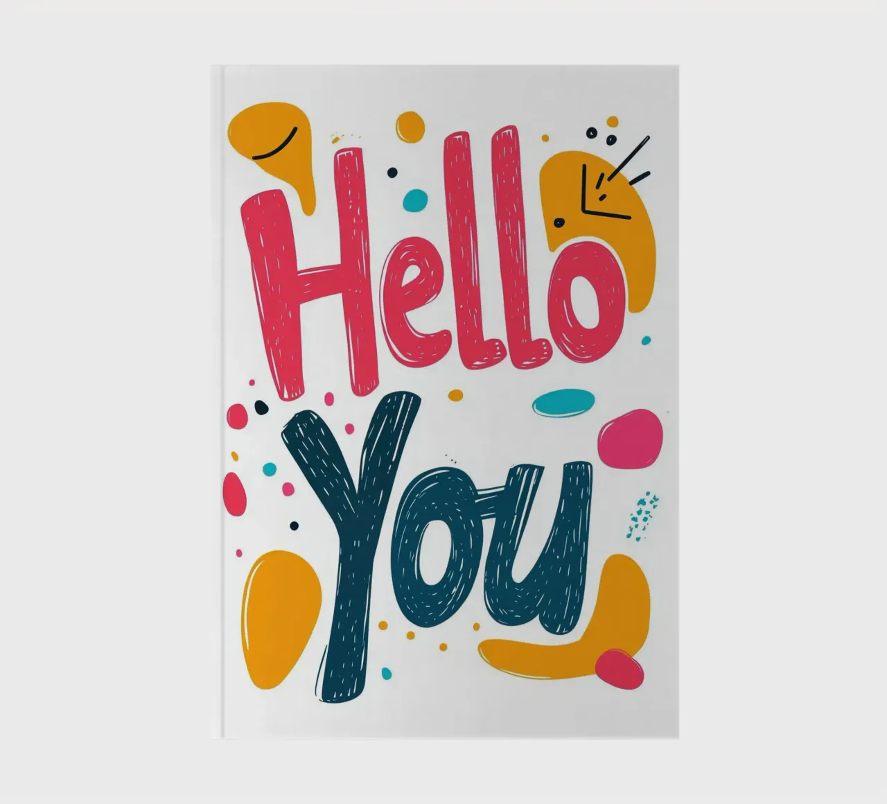 Hello You - 1 notebook by Art Typo Essentiel