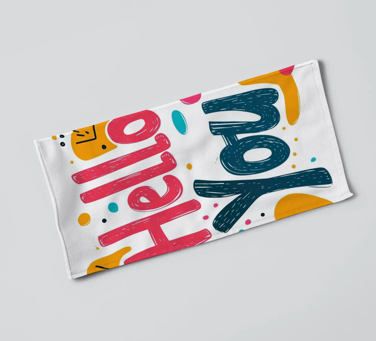 Hello You - 1 asciugamano da bagno da Art Typo Essentiel