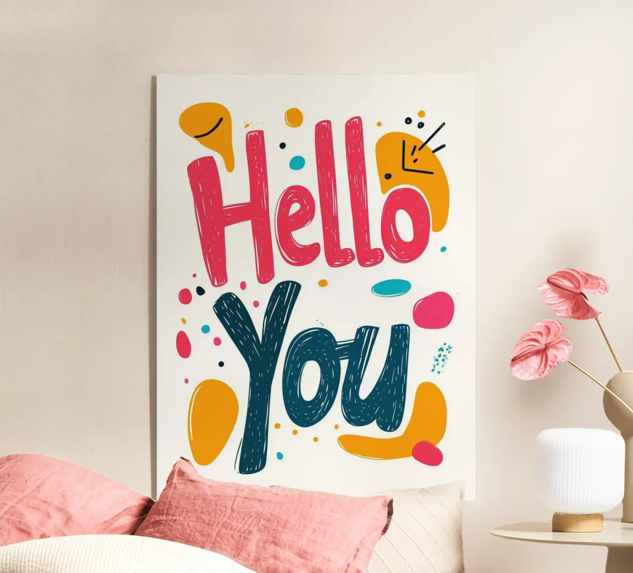 Hello You - 1 plexiglass da Art Typo Essentiel