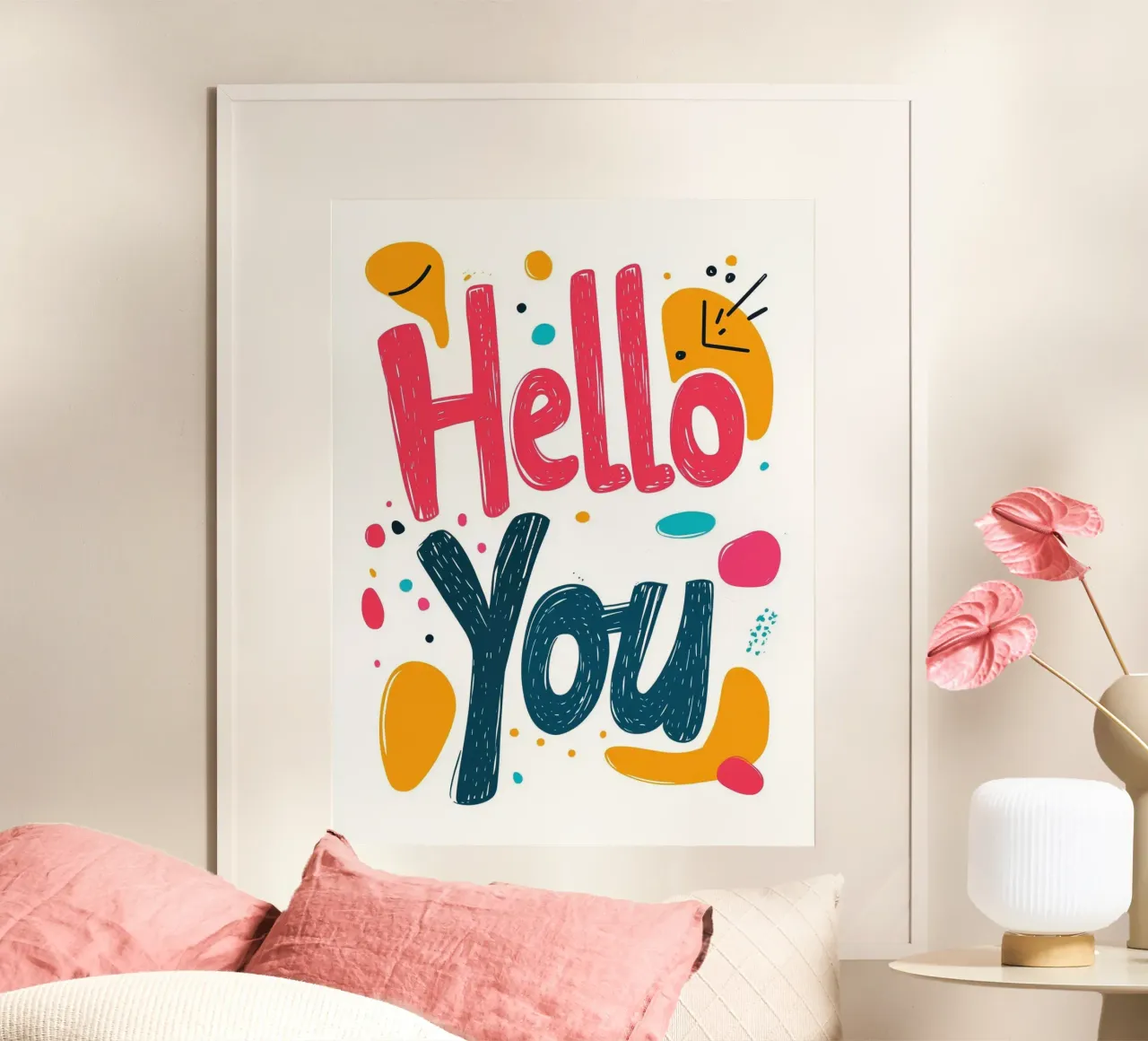 Hello You - 1 poster da Art Typo Essentiel