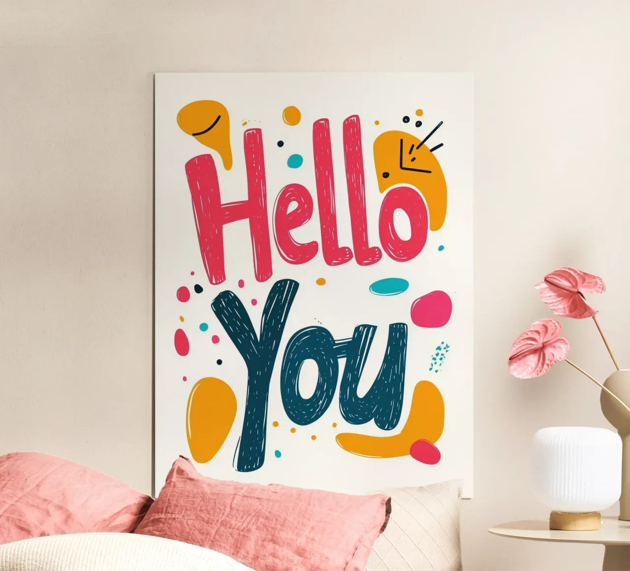 Hello You - 1 poster da Art Typo Essentiel