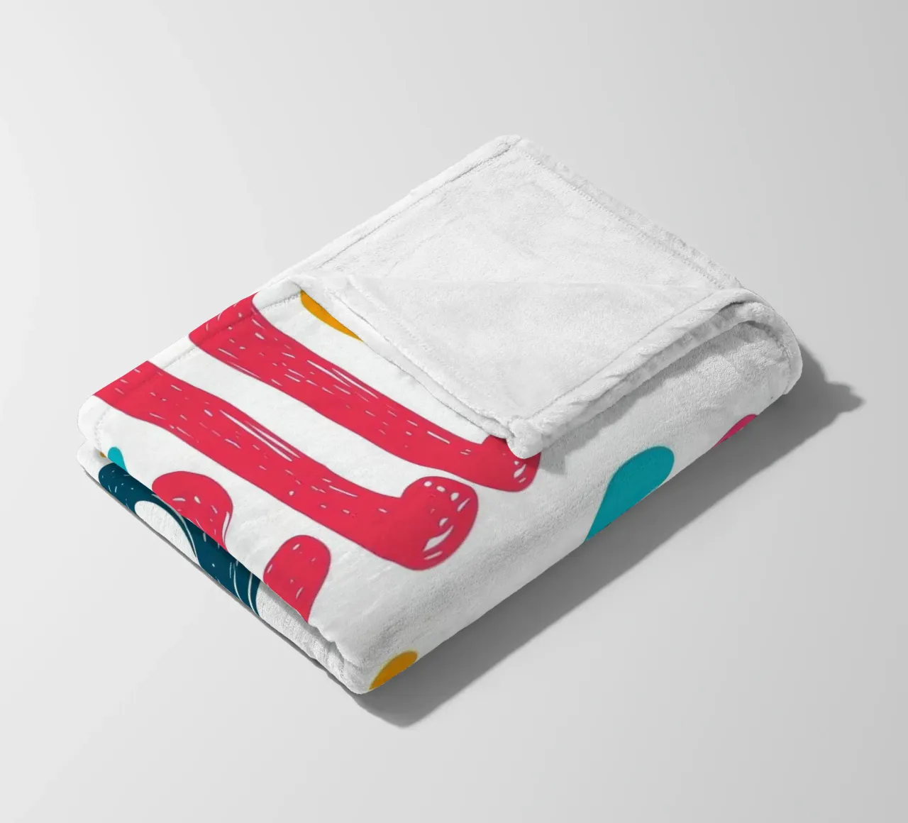 Hello You - 1 coperta in pile da Art Typo Essentiel