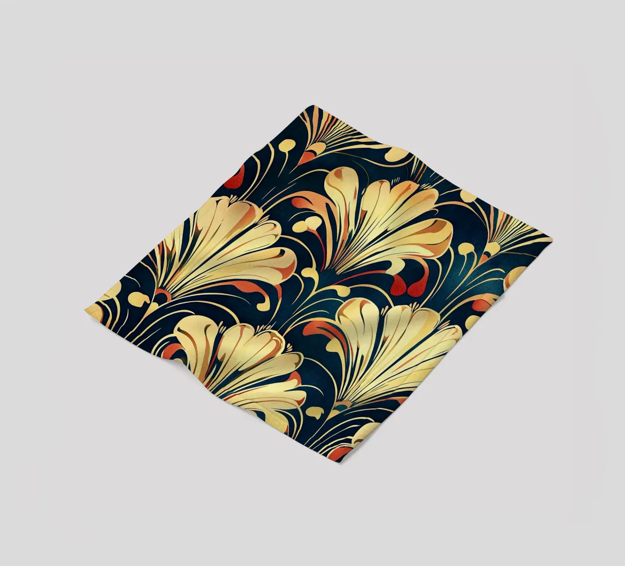 Art Deco fleece blanket by Golden Era