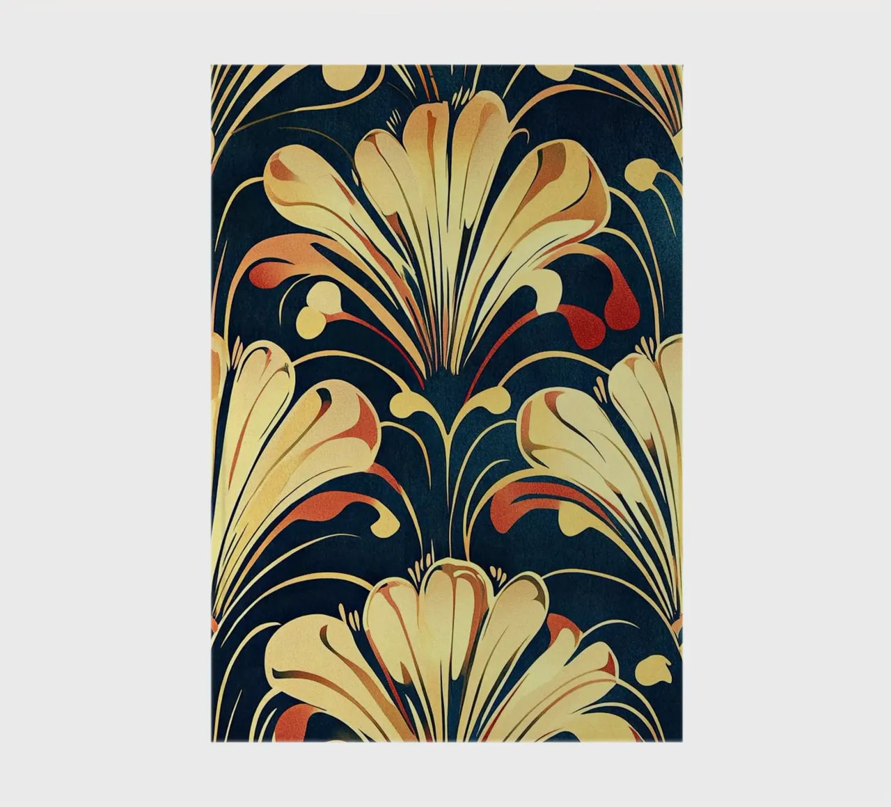 Art Deco notitieboek van Golden Era