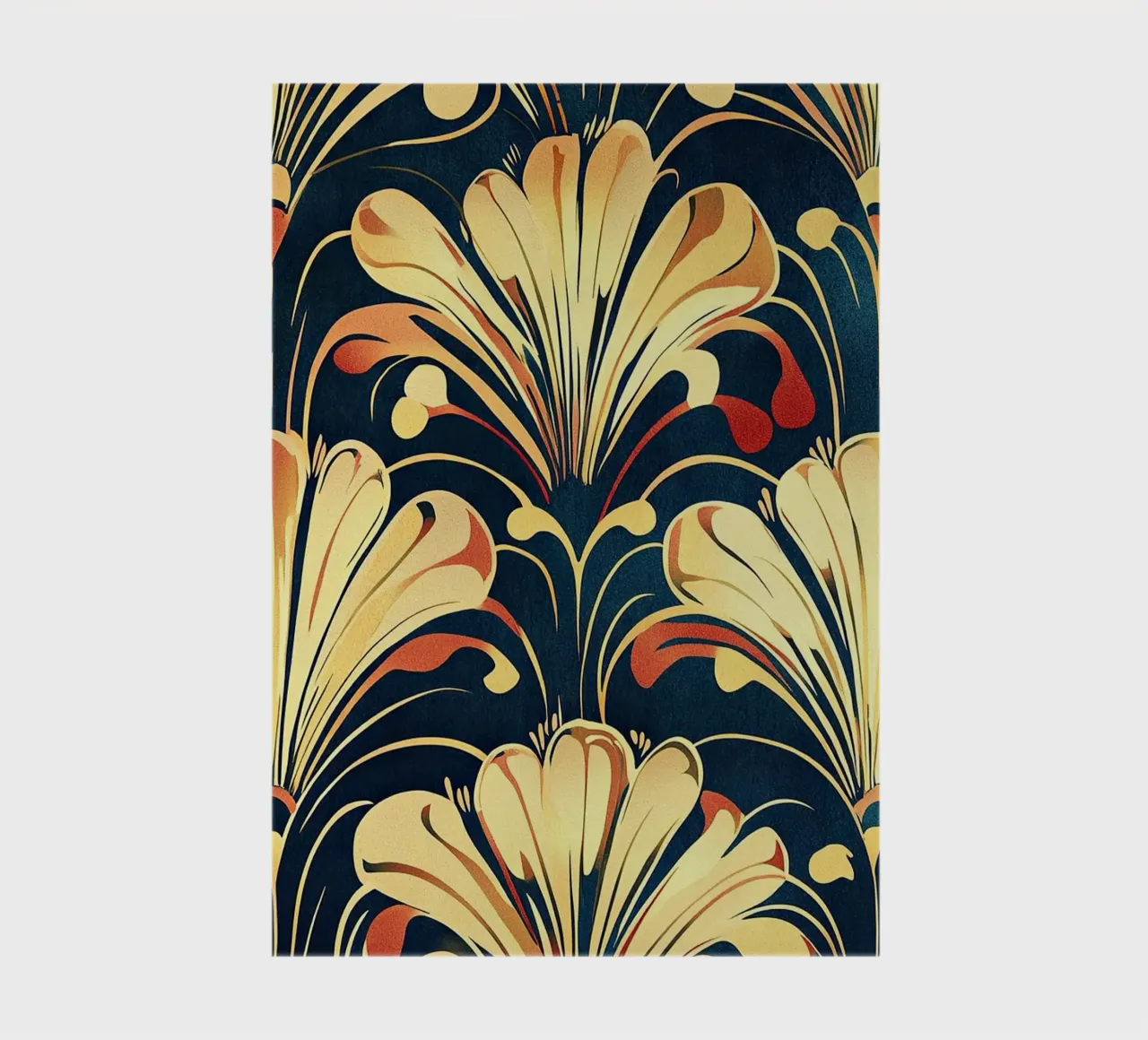 Art Deco notitieboek van Golden Era