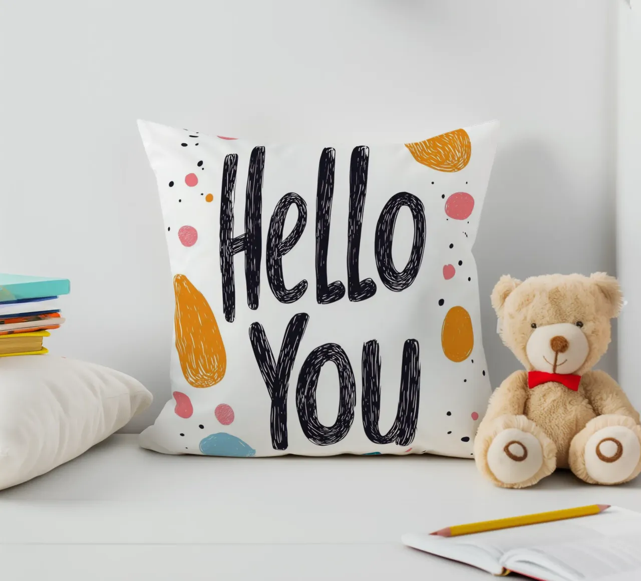 Hello You - 2 cuscino da Art Typo Essentiel