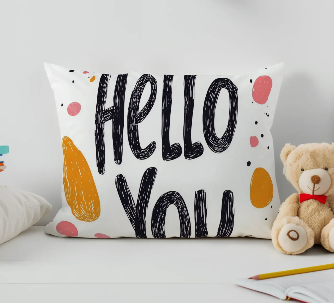 Hello You - 2 cuscino da Art Typo Essentiel