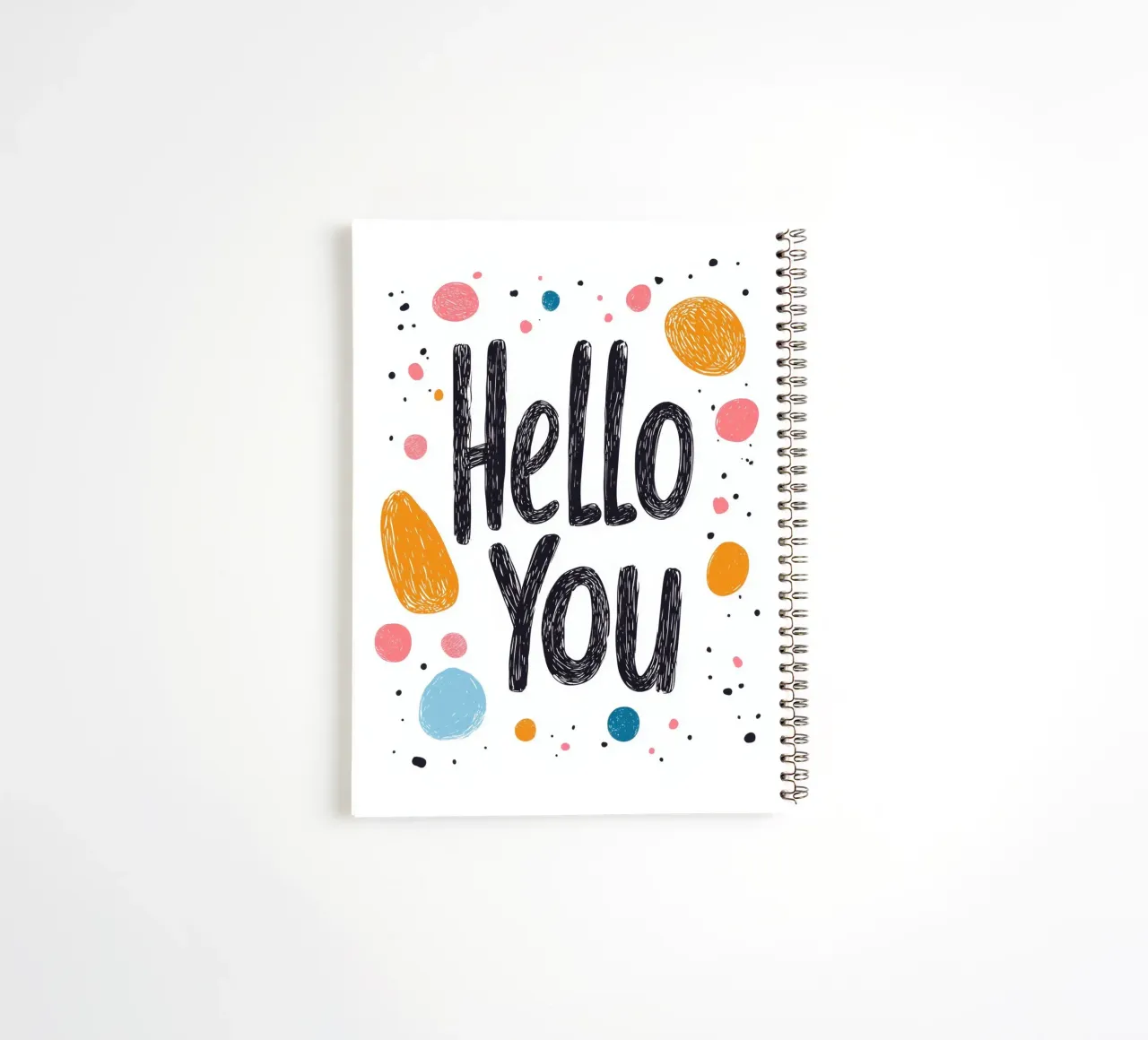 Hello You - 2 spiral notebook by Art Typo Essentiel