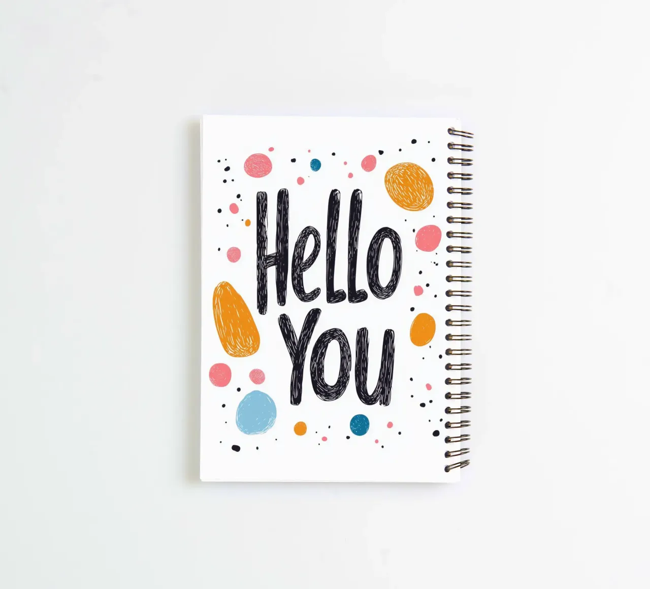Hello You - 2 spiral notebook by Art Typo Essentiel