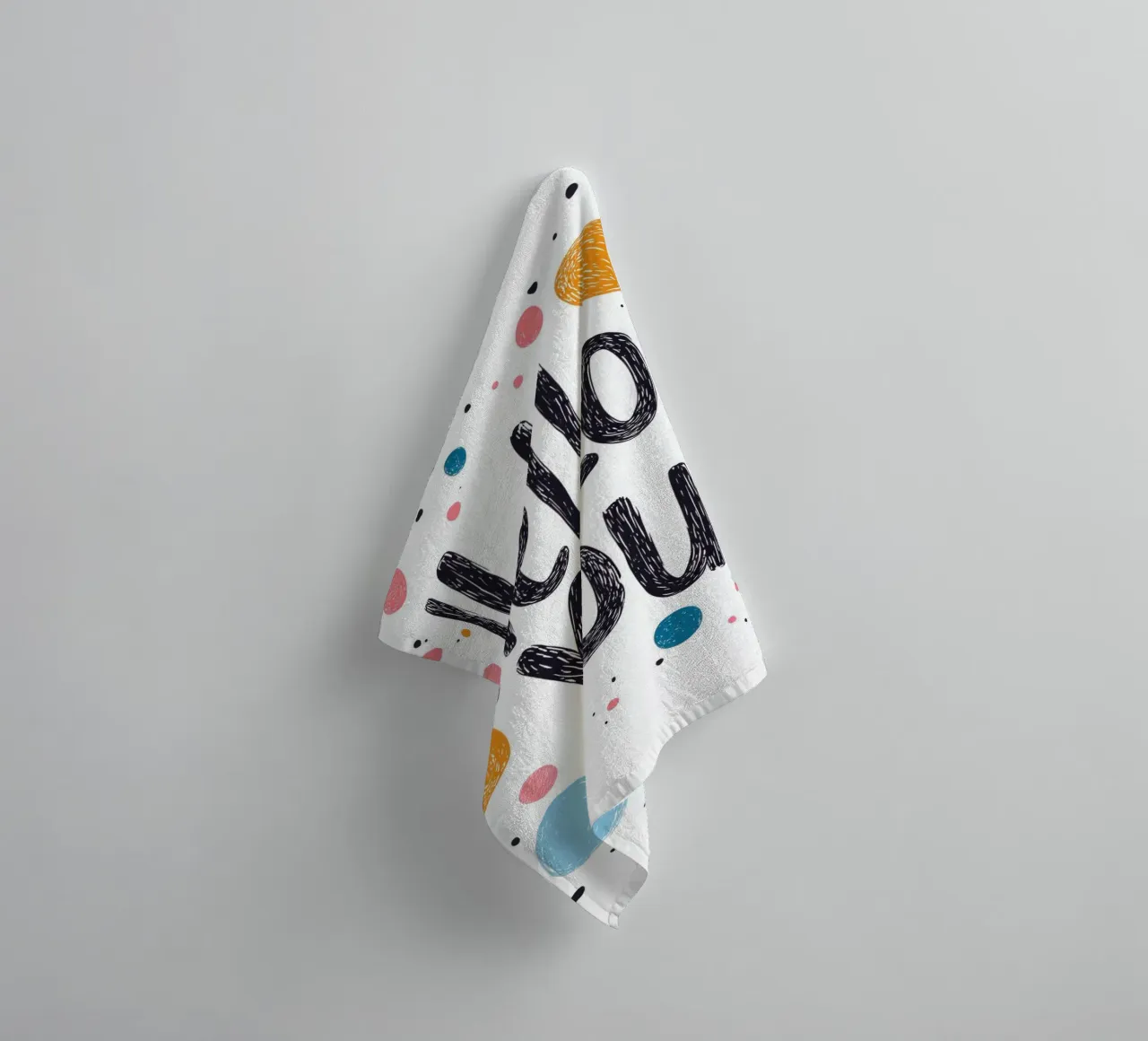 Hello You - 2 asciugamano da bagno da Art Typo Essentiel