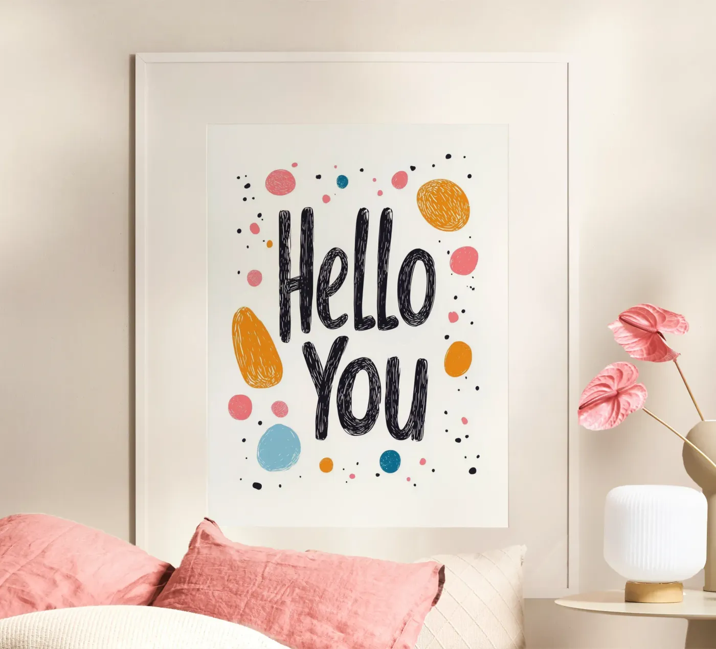 Hello You - 2 poster by Art Typo Essentiel