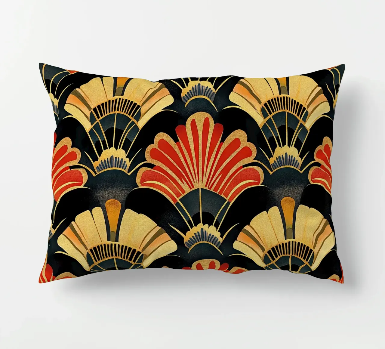 Art Deco "The Gilded Frame" cuscino da Golden Era