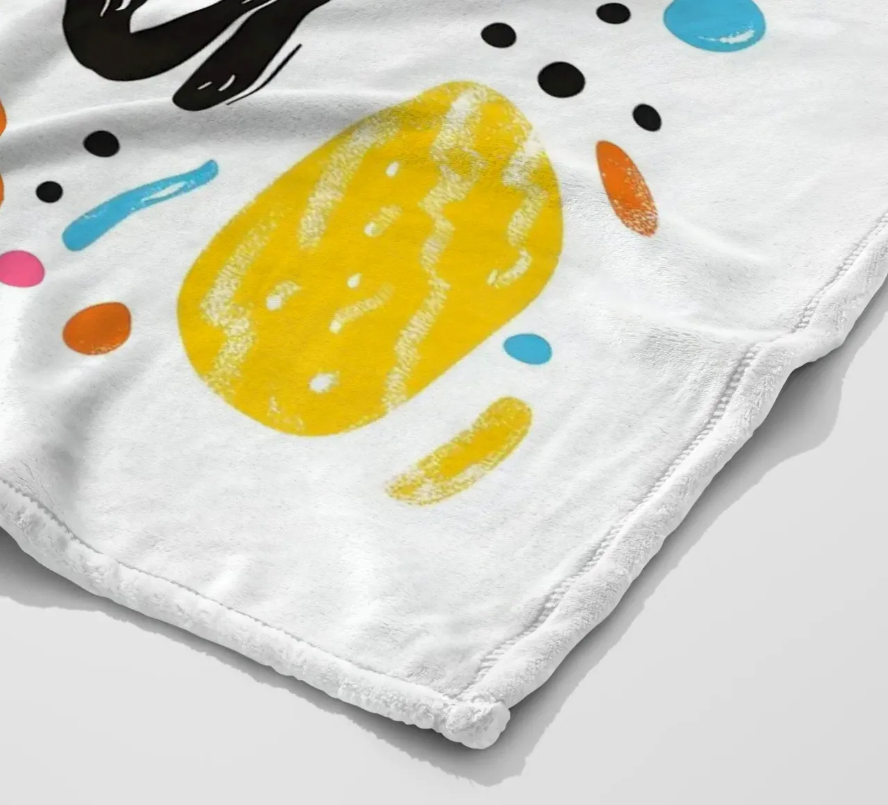 Hello You - 3 coperta in pile da Art Typo Essentiel