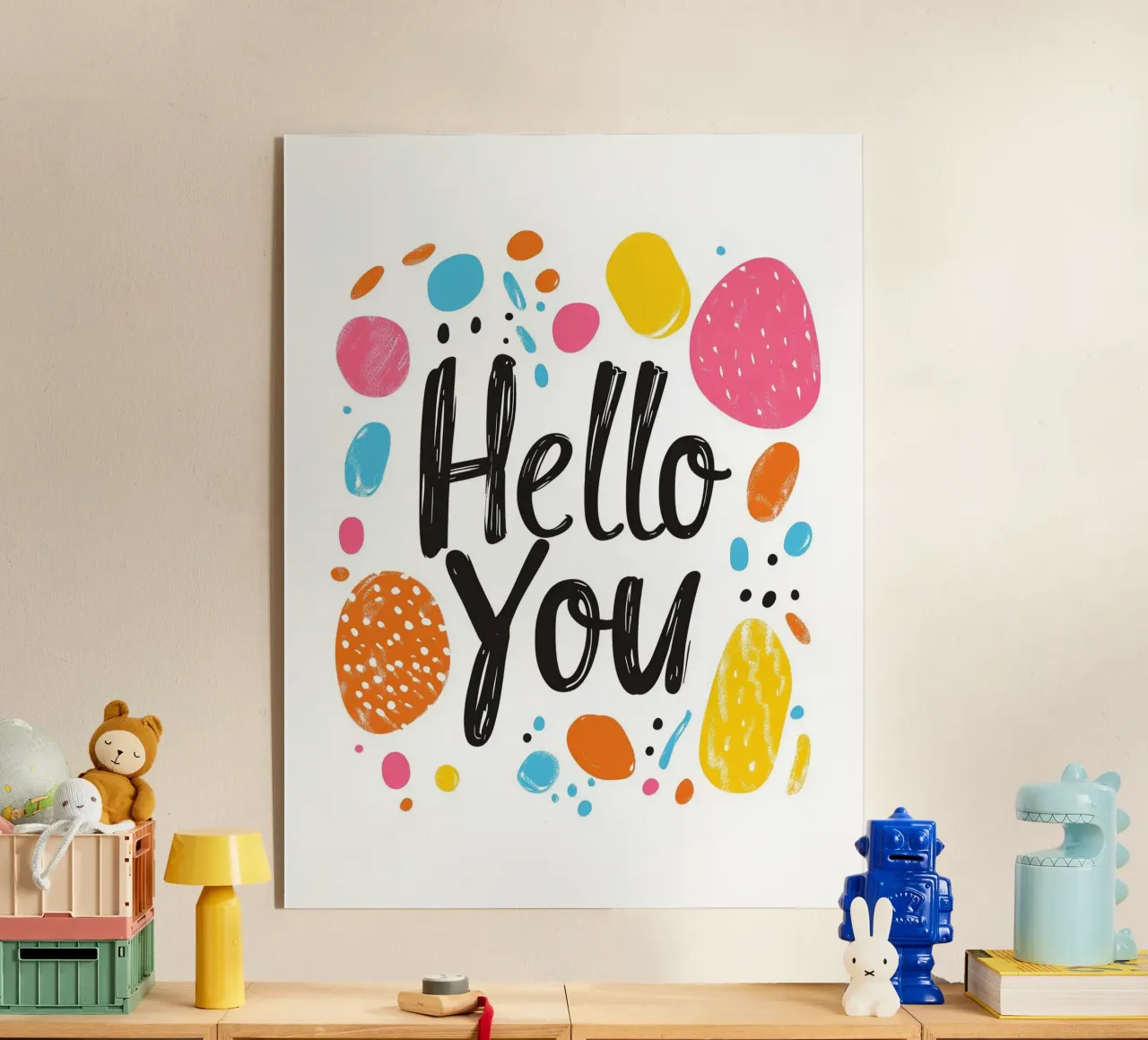 Hello You - 3 plexiglass da Art Typo Essentiel