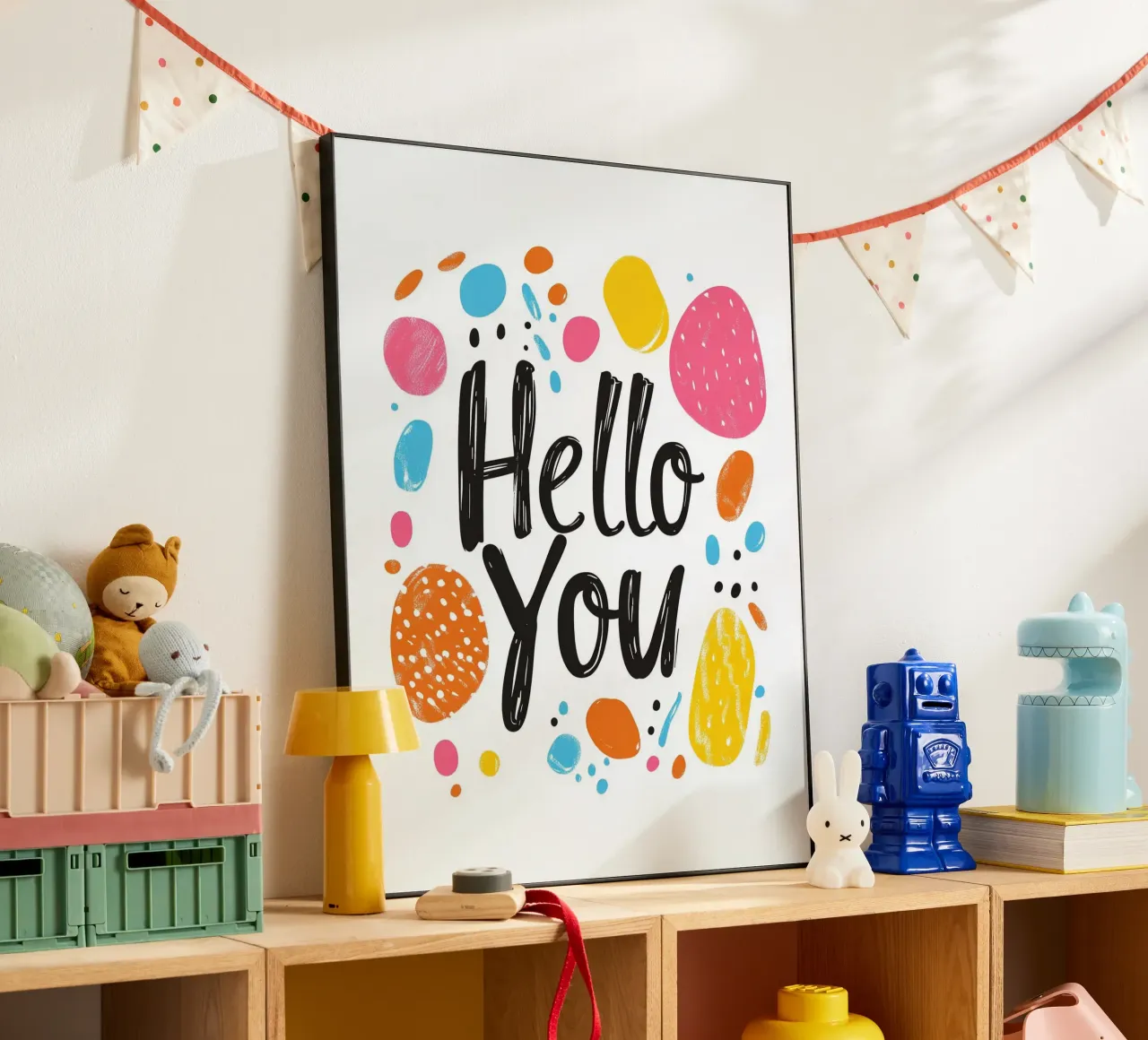 Hello You - 3 alluminio dibond da Art Typo Essentiel