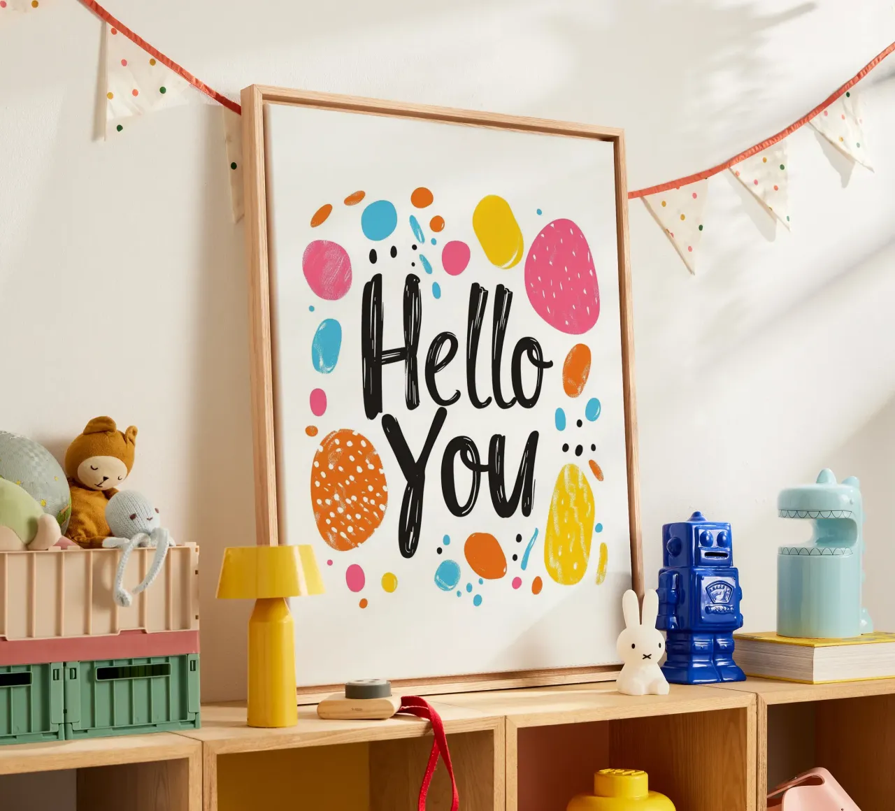 Hello You - 3 toile de Art Typo Essentiel