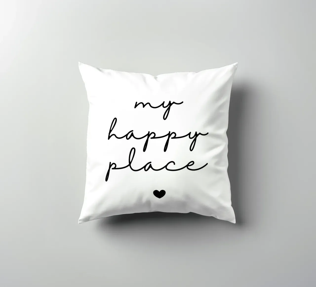My happy place cuscino da BAINAI