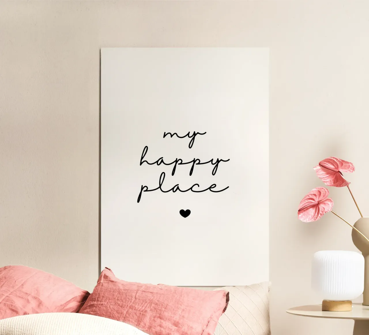 My happy place alluminio dibond da BAINAI