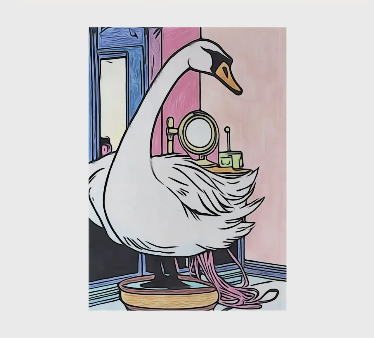 Pop Art Animals #14 notebook by ZAMART - PopArt