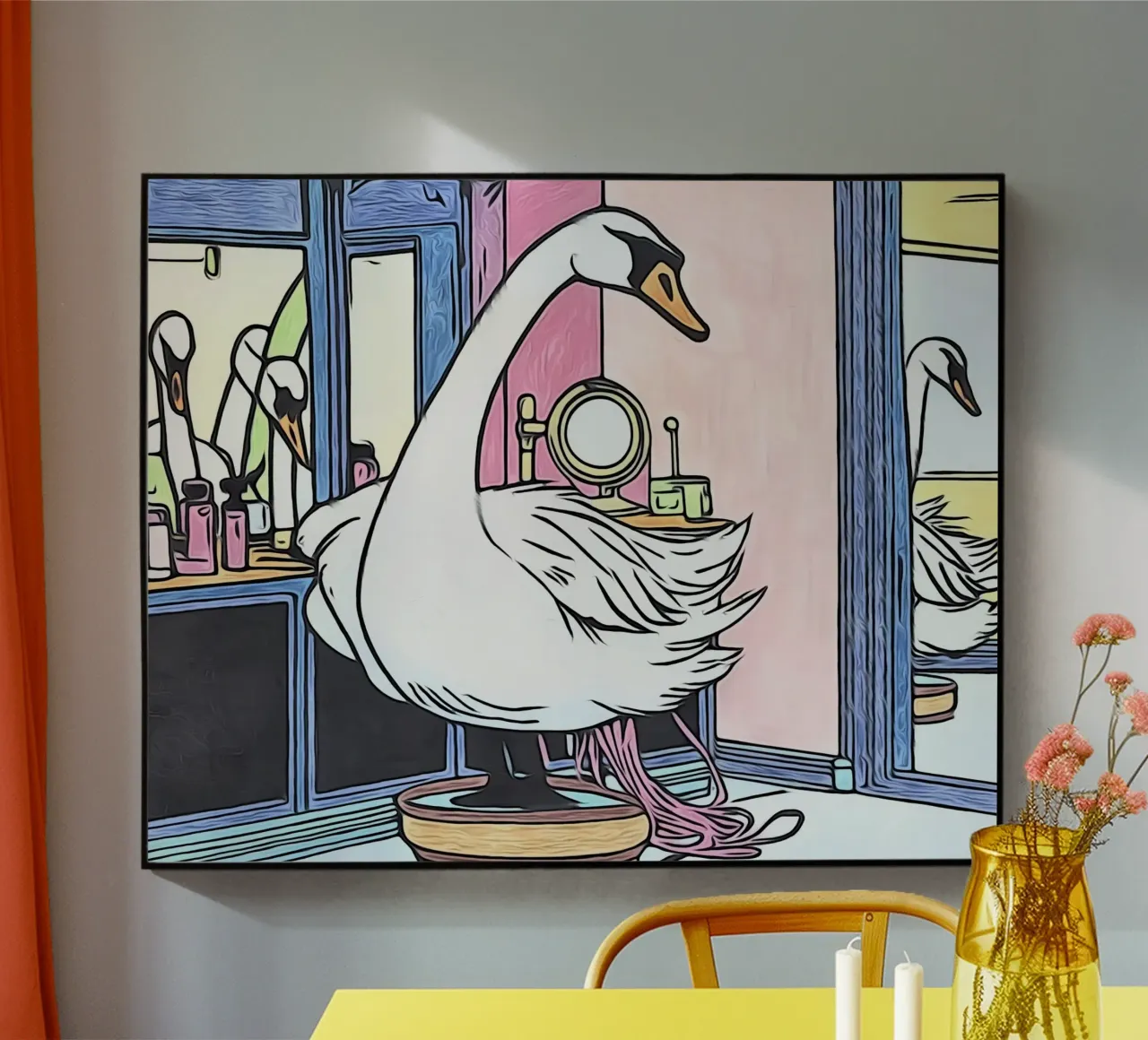 Pop Art Animals #14 acrylic glass by ZAMART - PopArt
