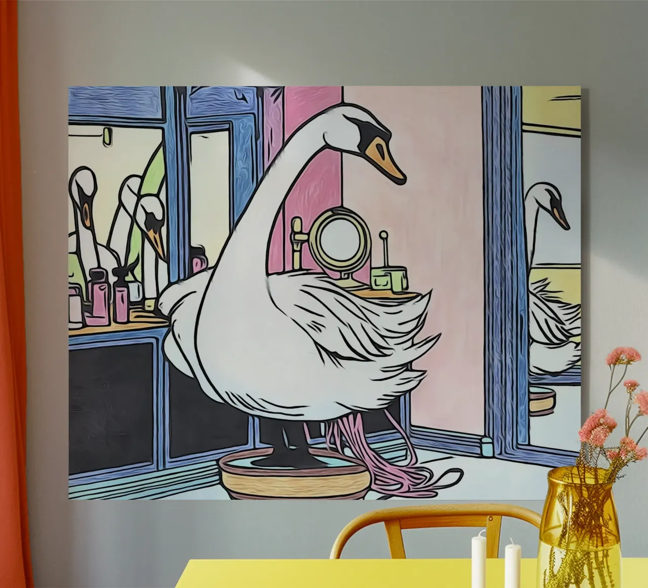 Pop Art Animals #14 acrylic glass by ZAMART - PopArt