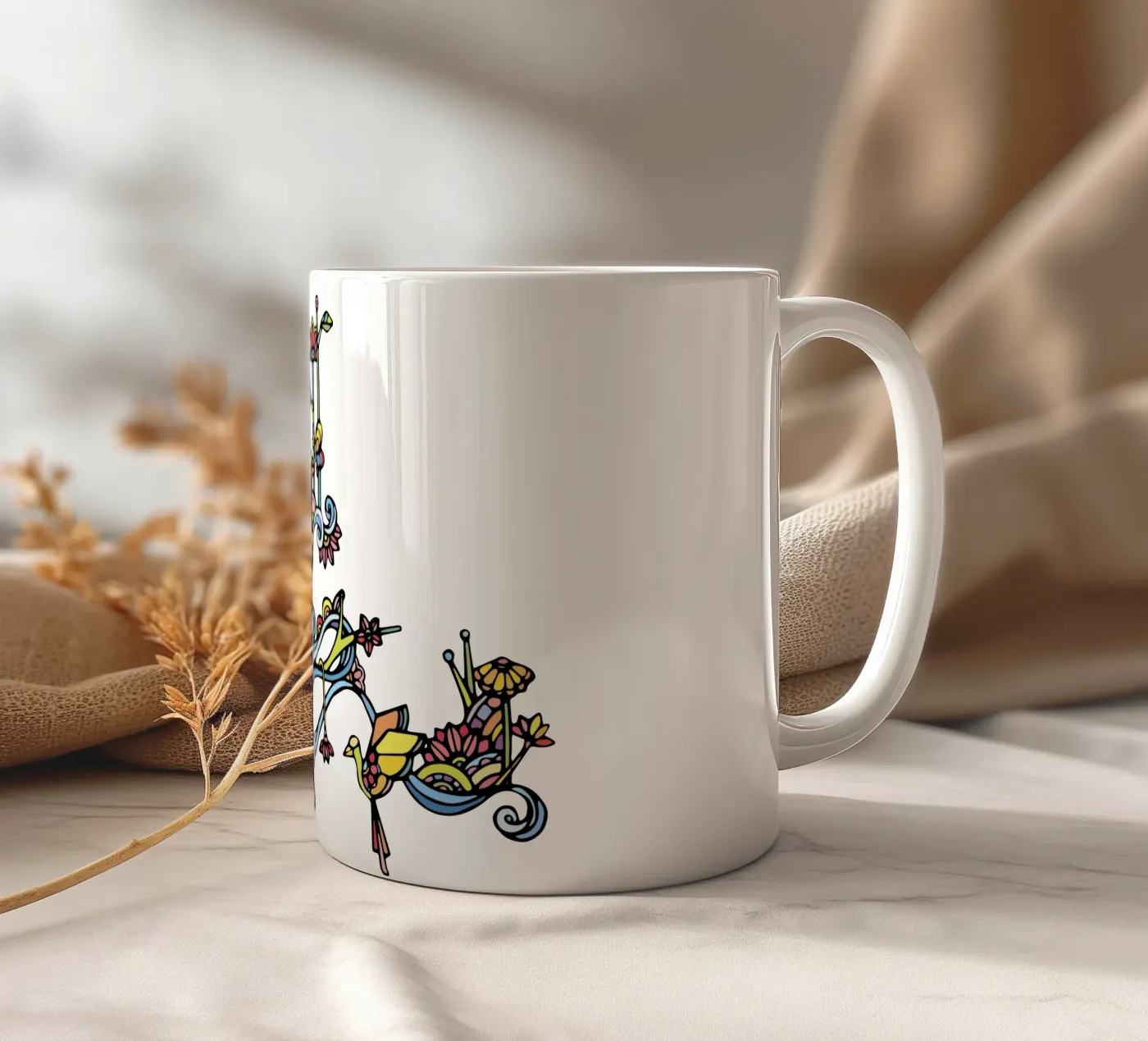 Oasis mug en céramique de Ninhol